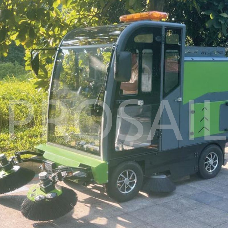 2-Электрическая подметально-уборочная машина E800K.1